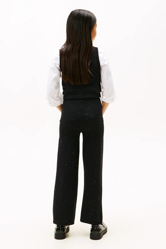 Дитячі штани Tommy Hilfiger KG0KG08911.9BYA чорний