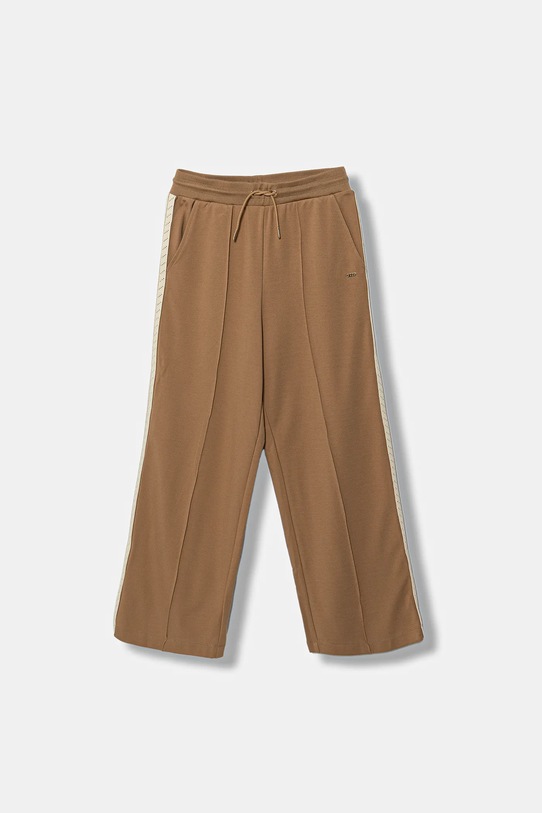 Dětské tepláky BOSS J52415.156.162 hnědá AW25