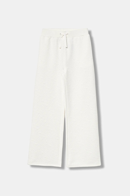 Guess pantaloni copii tricotaj alb J5BQ11.K0742.9BYA