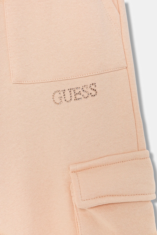 Fete Guess pantaloni de trening pentru copii J5BQ13.KCKF2.9BYA portocaliu