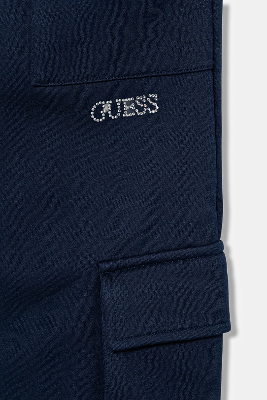 Dziewczynka Guess spodnie dresowe dziecięce J5BQ13.KCKF2.9BYA granatowy