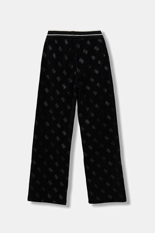 Guess spodnie dresowe dziecięce J5BQ17.K1902.9BYA czarny AW25