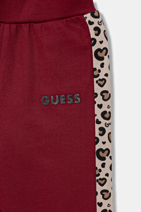 Девочка Детские спортивные штаны Guess K5BQ11.KAX74.9BYA бордо