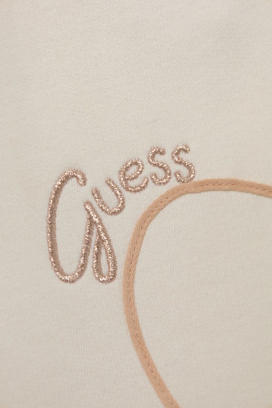 Κοριτσίστικα Παιδικό βαμβακερό παντελόνι Guess K5BQ12.KAV34.9BYA μπεζ