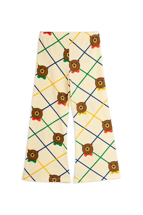 Dziewczynka Mini Rodini spodnie dresowe dziecięce Bear 25730136 beżowy