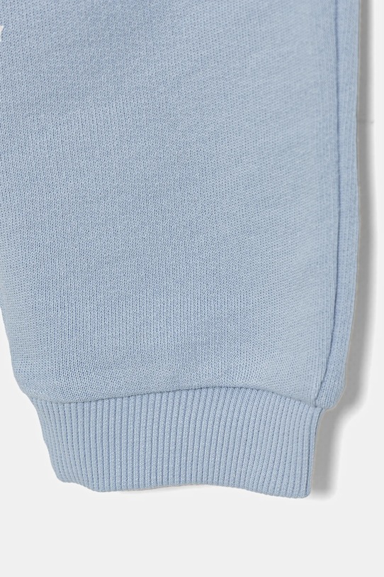 Fete United Colors of Benetton pantaloni de trening din bumbac pentru copii 3J70GF01N.P.Season.9BYA albastru