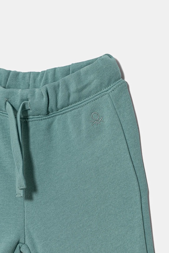 DÍVKA Dětské bavlněné tepláky United Colors of Benetton 3J70GF01N.P.Season.9BYA tyrkysová