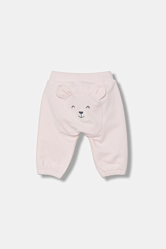 Otroške trenirke United Colors of Benetton 3MDSAF029.G.W.seasonal roza AW25