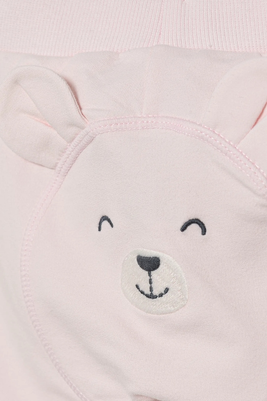 Dziewczynka United Colors of Benetton spodnie dresowe niemowlęce 3MDSAF029.G.W.seasonal różowy