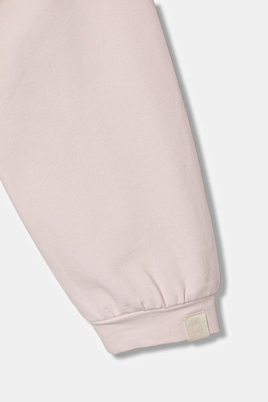 Dziewczynka United Colors of Benetton spodnie dresowe niemowlęce 3MDSAF02C.G.W.seasonal różowy