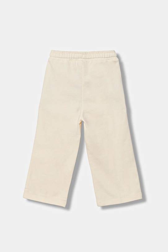 United Colors of Benetton spodnie dresowe bawełniane dziecięce 3NBMGF04Y.P.seasonal beżowy AW25