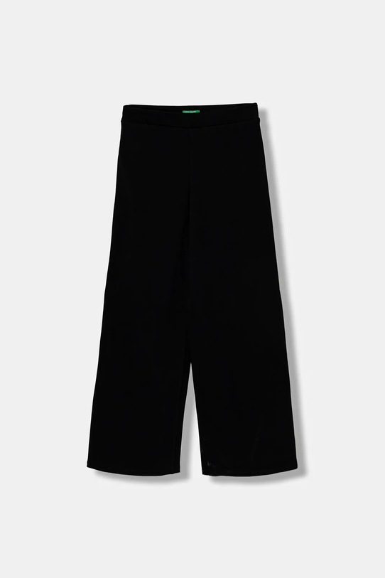 Дитячі спортивні штани United Colors of Benetton з еластаном чорний 46D6CE04C.G.seasonal