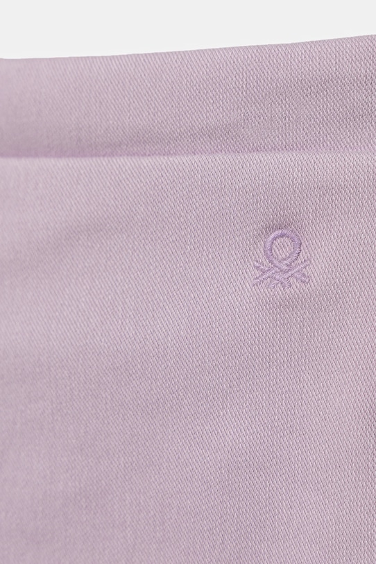 DÍVKA Dětské tepláky United Colors of Benetton 46D6GF02M.P.seasonal fialová