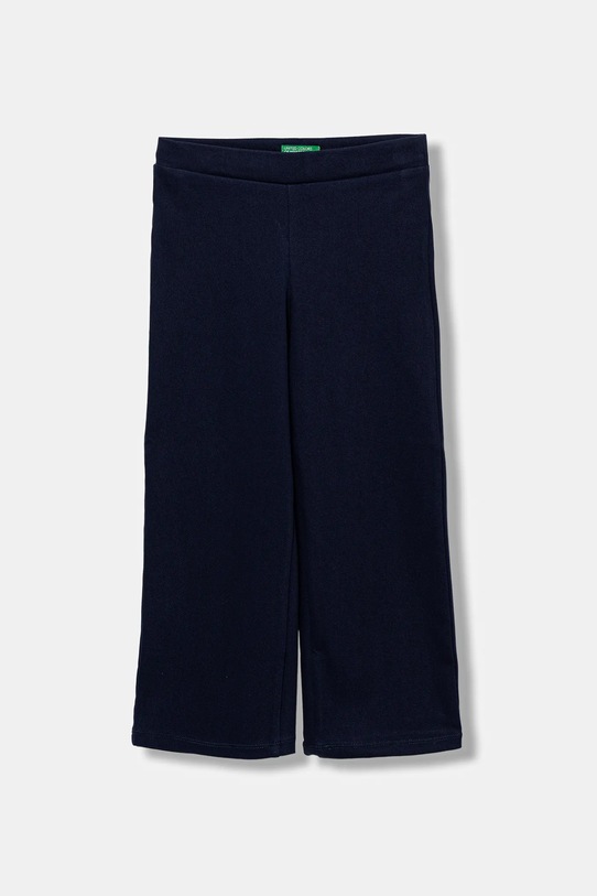 United Colors of Benetton spodnie dresowe dziecięce z elastanem granatowy 46D6GF02M.P.seasonal