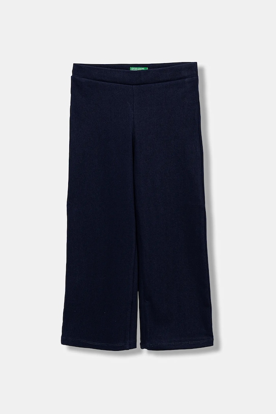 Dětské tepláky United Colors of Benetton pletenina námořnická modř 46D6GF02M.P.seasonal