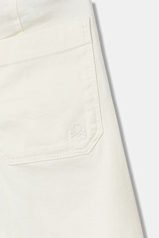 DÍVKA Dětské kalhoty United Colors of Benetton 4RHPCE04A.G.seasonal bílá