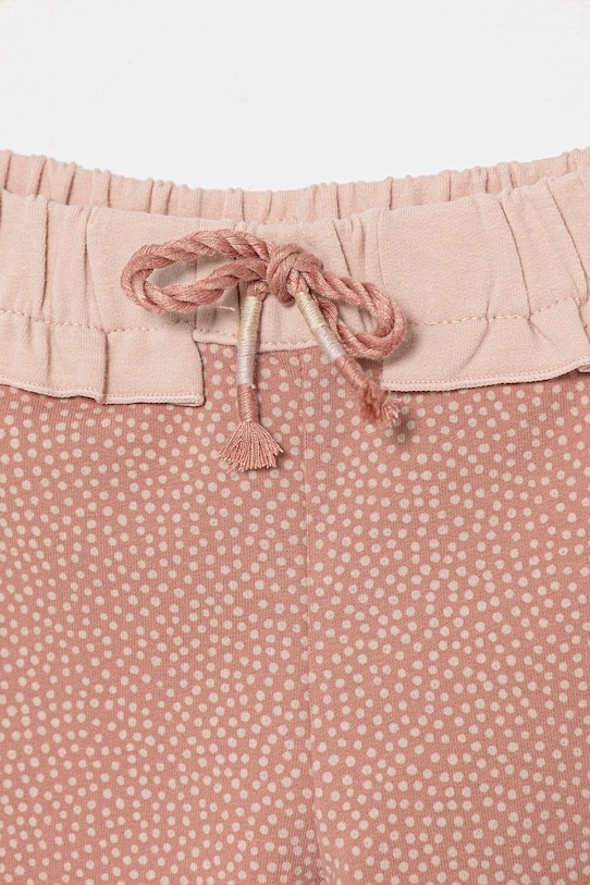 Fete United Colors of Benetton pantaloni de trening pentru bebeluși 37GTAF02F.W.seasonal portocaliu