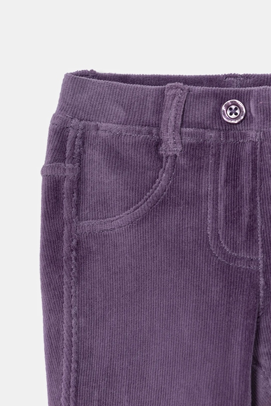 Dziewczynka United Colors of Benetton spodnie dziecięce 4DZBGE00L.P.Season.9BYA fioletowy