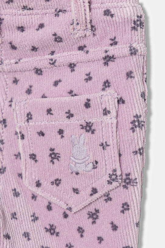 DÍVKA Kojenecké kalhoty United Colors of Benetton 4NNFAE005.W.seasonal fialová