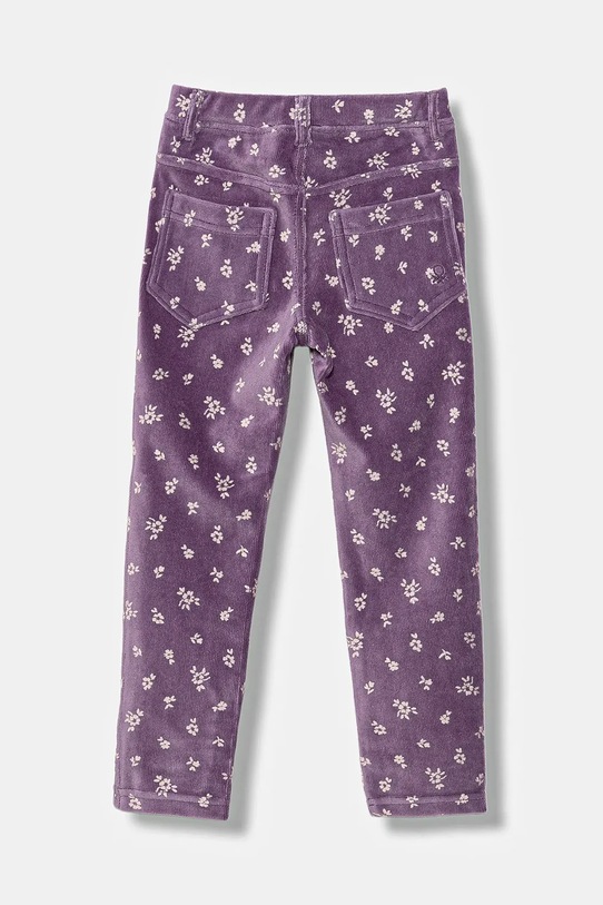 Dětské legíny United Colors of Benetton 4NNFGE02N.P.seasonal fialová AW25