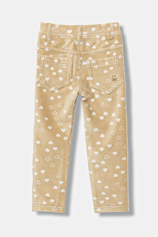 Dětské legíny United Colors of Benetton 4NNFGE02N.P.seasonal béžová AW25