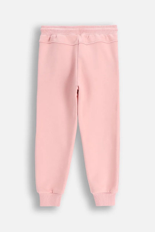 Fete Coccodrillo pantaloni de trening din bumbac pentru copii ZC5120101CGK roz