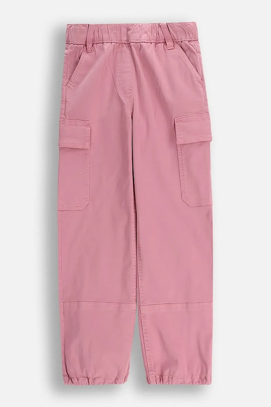 Detské nohavice Coccodrillo bavlna ružová ZC5119101CGJ