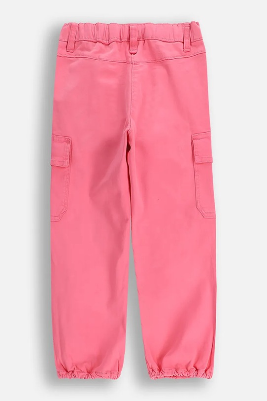 Dievča Detské bavlnené nohavice Coccodrillo ZC5119101RGK ružová