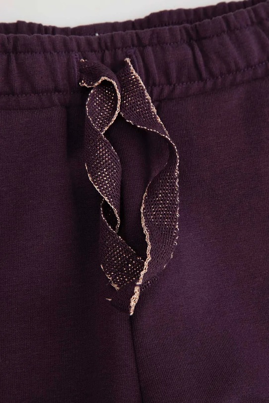 Dziewczynka Coccodrillo spodnie bawełniane niemowlęce ZC5120101TGN fioletowy