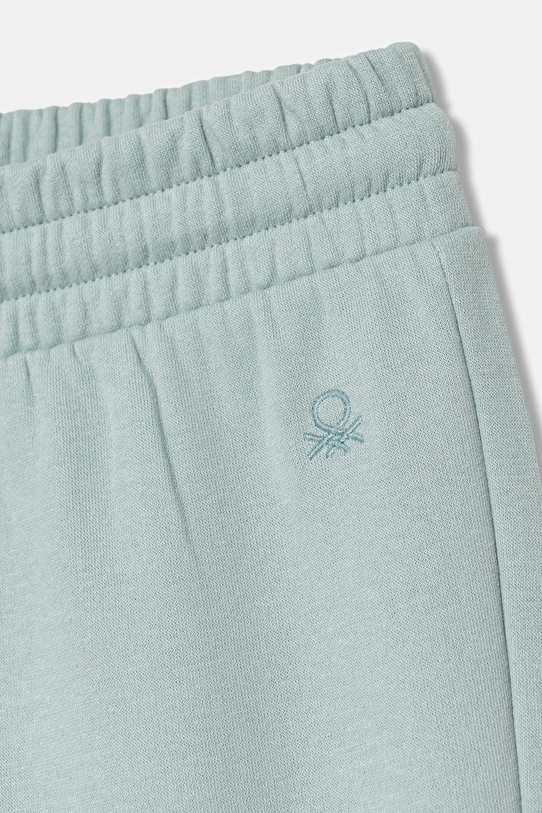 Dziewczynka United Colors of Benetton spodnie dresowe dziecięce 39M2CF05I.G.reproposed turkusowy