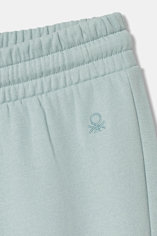 Dziewczynka United Colors of Benetton spodnie dresowe dziecięce 39M2CF05I.G.reproposed turkusowy