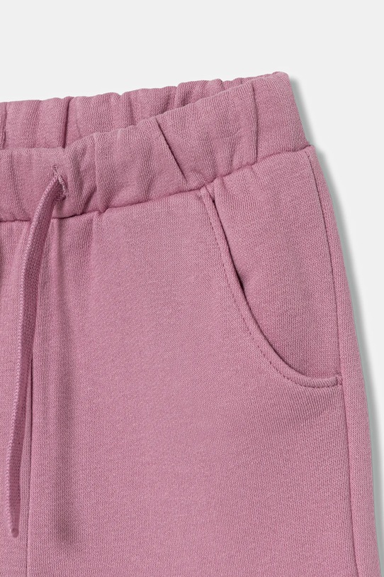 Dziewczynka United Colors of Benetton spodnie dresowe dziecięce 39M2GF04F.P.Season.9BYA różowy