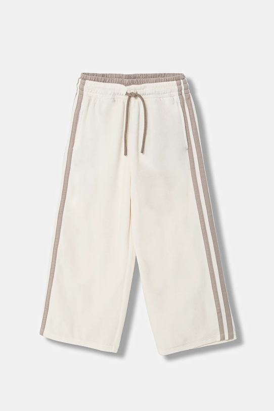 United Colors of Benetton spodnie dresowe dziecięce dzianina beżowy 3UAPCF06T.G.Seasonal