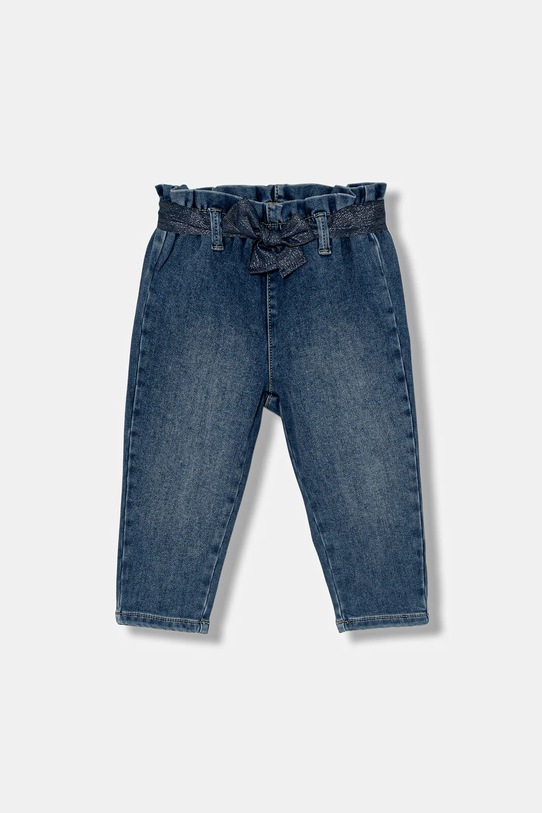 United Colors of Benetton jeansy niemowlęce Planet friendly granatowy 4MAGAF01O.W.Seasonal