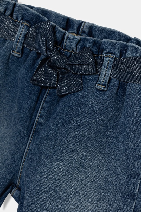 Dziewczynka United Colors of Benetton jeansy niemowlęce 4MAGAF01O.W.Seasonal granatowy