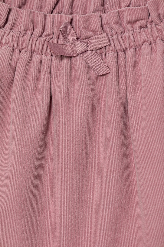 Момиче Бебешки кадифен панталон United Colors of Benetton 4O5GAF01Q.W.Seasonal розов