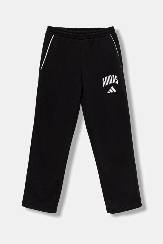 Дитячі спортивні штани adidas трикотаж чорний JM1538