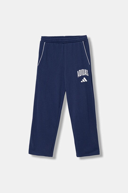 Παιδικό φούτερ adidas πλεκτό ύφασμα σκούρο μπλε JM1539