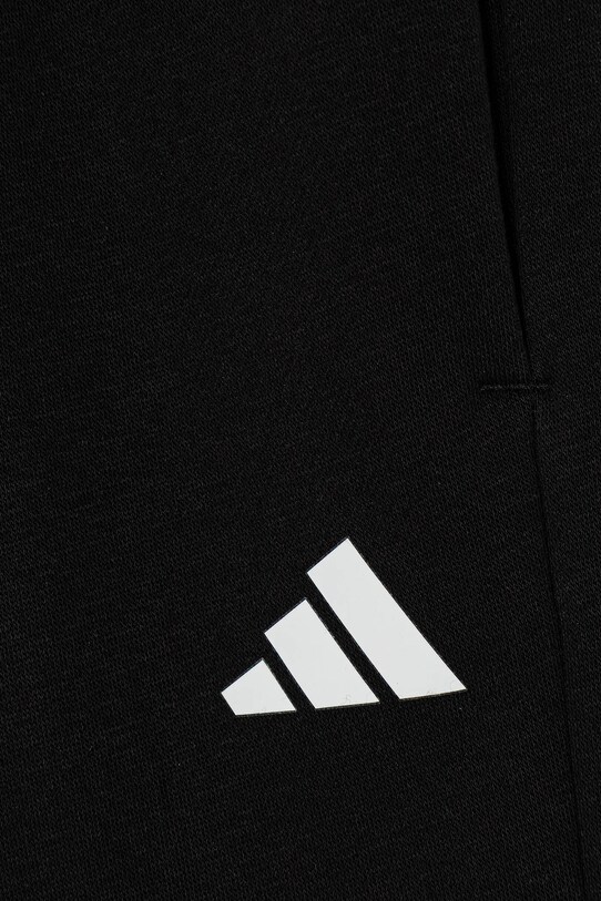 Deklice Otroški spodnji del trenirke adidas JM1627 črna