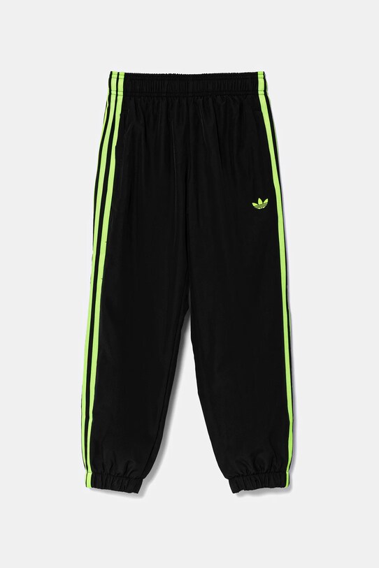 Дитячі спортивні штани adidas Originals тканина чорний JV7794