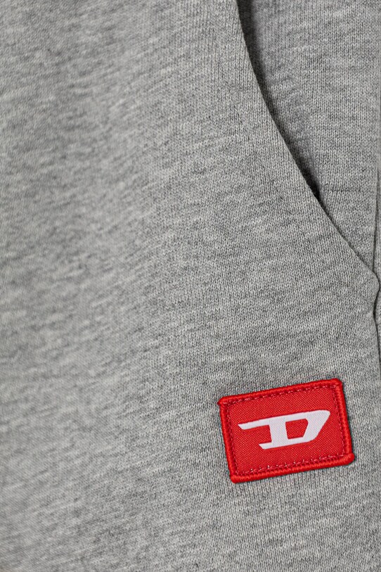 Chłopiec Diesel spodnie dresowe bawełniane dziecięce PXGIN TROUSERS J02461 szary