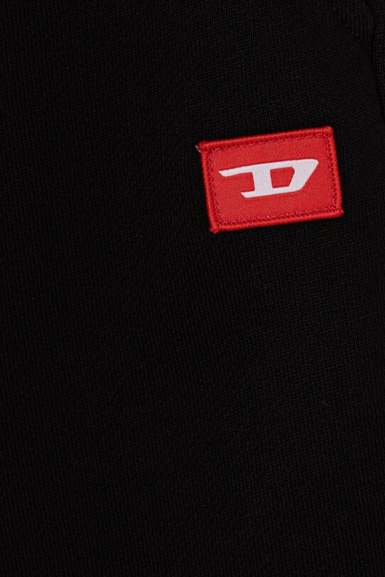 Chłopiec Diesel spodnie dresowe bawełniane dziecięce PXGIN TROUSERS J02461 czarny