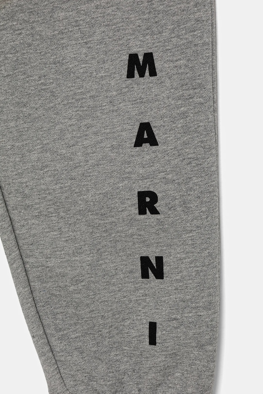 Dječaci Dječji donji dio trenirke Marni MP72U TROUSERS M01218 siva