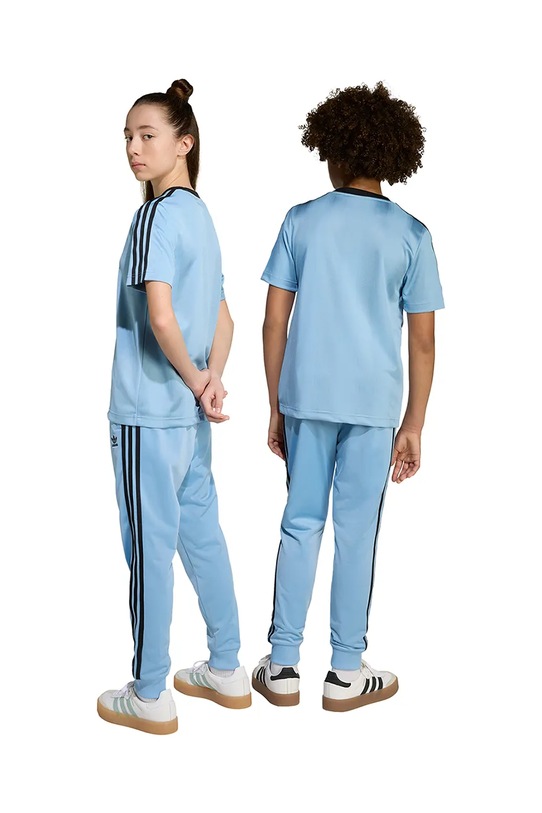 adidas Originals pantaloni de trening pentru copii JV8568 albastru
