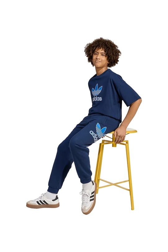 Dětské bavlněné tepláky adidas Originals JV8577