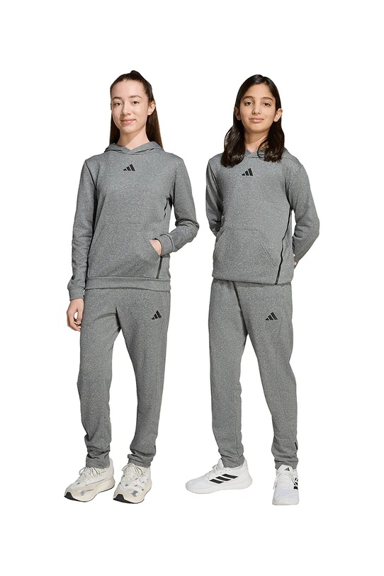 adidas pantaloni de trening pentru copii uni gri JW1973