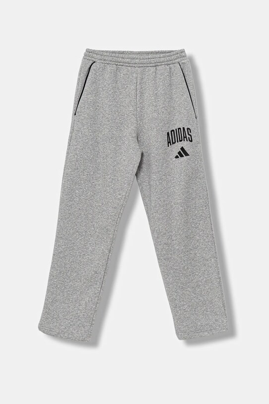 Dětské tepláky adidas směs šedá JW2386