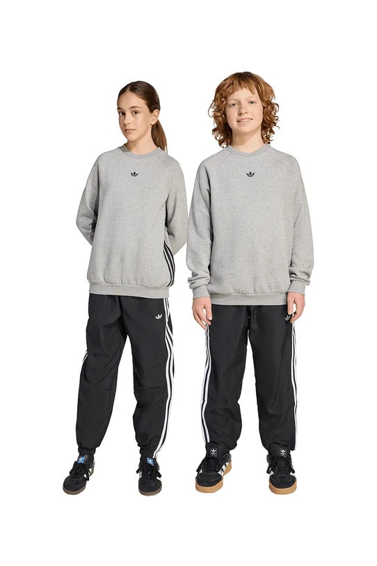 Detské tepláky adidas Originals látka čierna KC5058