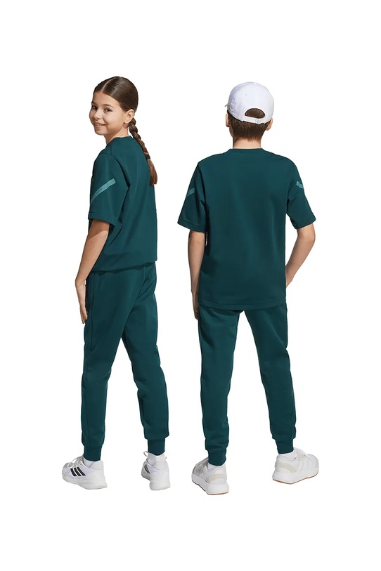 Детски спортен панталон adidas JW2430 зелен