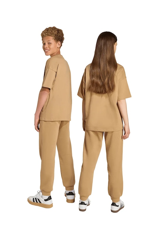 adidas Originals pantaloni de trening pentru copii JX2753 bej